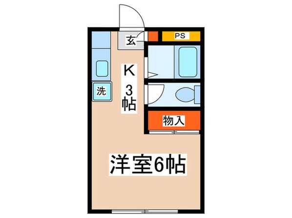 コーポまどかの物件間取画像